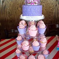 Princess Cupcake Tower