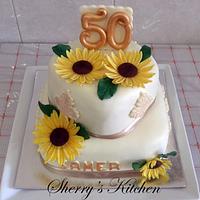 My hubby's 50th birthday cake