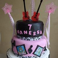 Music Themed Diva Cake