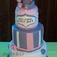 Sweet Baby Elephant themed baby shower!