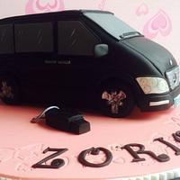 Mercedes Benz Car Cake!!