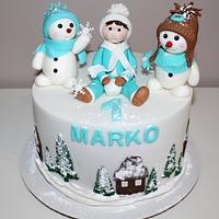 winter cake for Marko