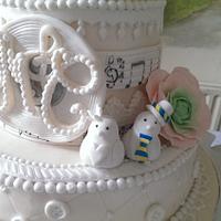 Birdcage Wedding Cake