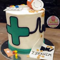 Pharmacy doctor cake