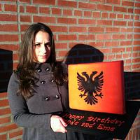 Albanian Eagle Cake