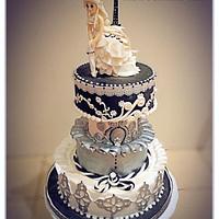Marie Antoinette french style cake