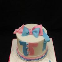 Baby Reveal Cake 