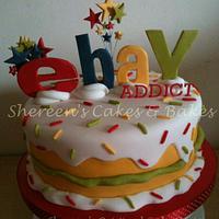 ebay Addict Cake
