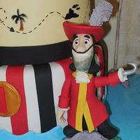 Jake and the Neverland Pirates Birthday Cake