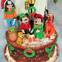 Fondant cake toppers sweet christmas collaboration