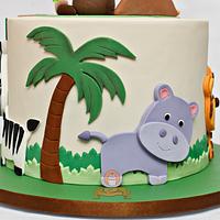Jungle Safari Cake