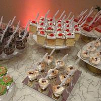 Wedding Cake & dessert table