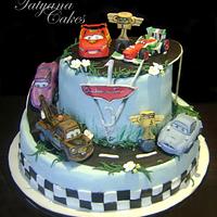 The Cars 2  cake