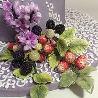 Lilac cake