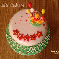 Winnie the Pooh - Birthday Cake