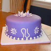 Alzheimers Association Cake