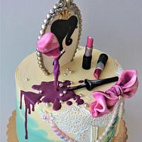 "beauty" cake