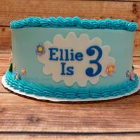 Ellie's 3rd Birthday Cake