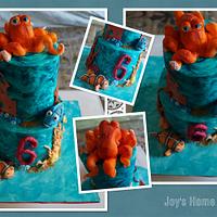 Cake with Nemo, Dory and Hank