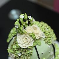Wedding Birdcage Buttercream Cake