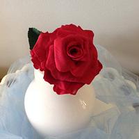 Paper-Clay Rose
