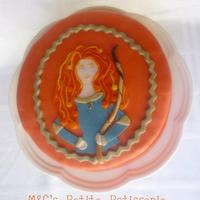 princess Merida cake