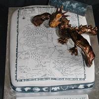 Game of Thrones dragon cake :)