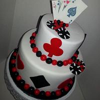 Casino Themed Cake 30th Birthday