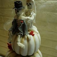 Halloween weddingcake