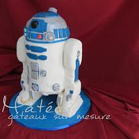 R2D2 wedding cake