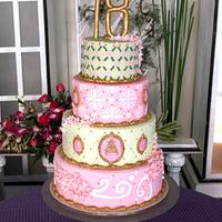 Debutante Cake 