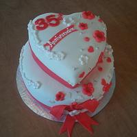 anniversary cake 