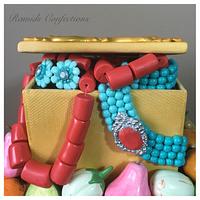 Fruit Basket and Jewelry Cake