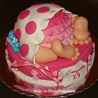 Baby Girl Rump Cake