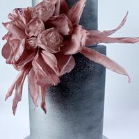 Wafer paper flowers