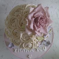 Rose Giant Cupcake