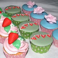 Cath Kidston Style cupcakes