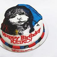 Les Miserables Hand-painted Cake 