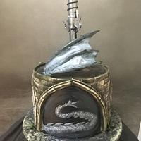 Smaug Dragon Cake