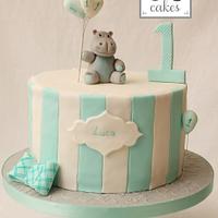 Baby Hippo Cake