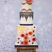 Fashion Inspired Cake featured in Cake Central Magazine 