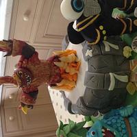 Skylanders Birthday Cake