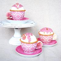 Teacup cupcakes