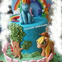 My  little pony cake