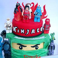 Ninjago cake ll