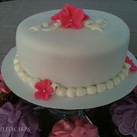 Anniversary or birthday cake