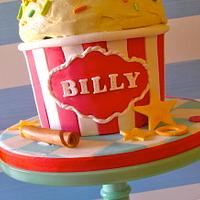 Ice cream cake for Billy