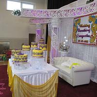 CRYSTAL DESIGN  INDIAN WEDDING CAKE
