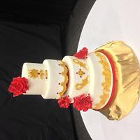 Asian Royale Wedding Cake