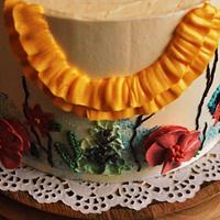 A Floral Dream - Caker Buddies Collaboration - Buttercream